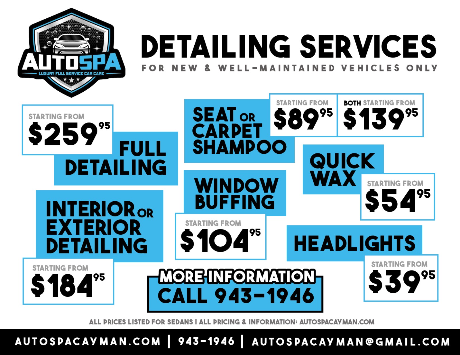 Premium auto detailing